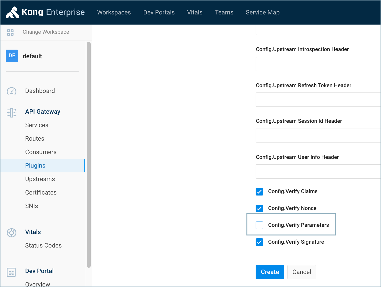 Clear Config Verify Parameters for OIDC with Okta